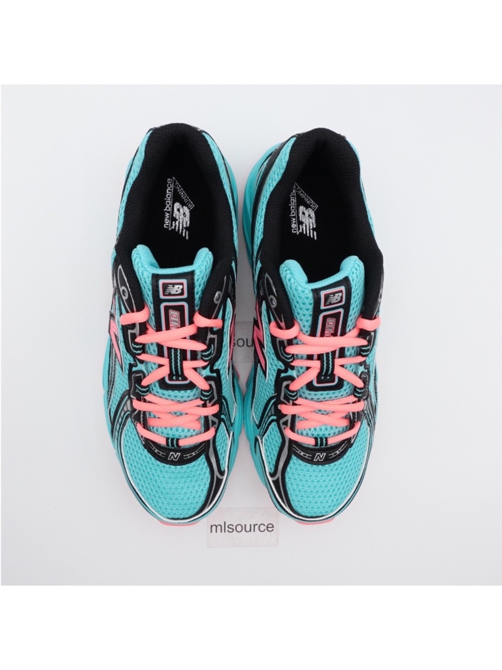 NEW Size 8 Women's New Balance 740v2 Sneakers U740EG2 Cyber Jade/Black/Pink - Picture 4 of 6
